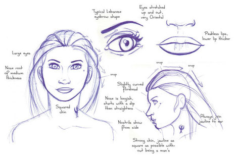 Human Anatomy Fundamentals: Advanced Facial Features | Drawing and Painting Tutorials | Scoop.it