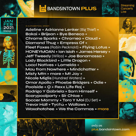 Bandsintown Launches Streaming Subscription Service Bandsintown PLUS | New Music Industry | Scoop.it