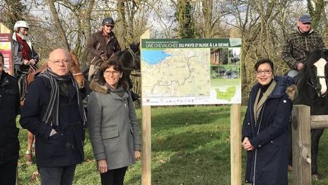 Normandie. Un itin&eacute;raire de randonn&eacute;e &eacute;questre du Pays d&rsquo;Auge &agrave; la Seine | Une semaine d'actu - Newsletter de veille de l'AURH | Scoop.it