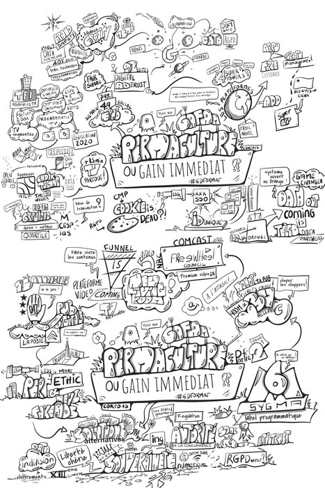 Walled or open Garden in Digital ecosystem | Sketchnoting  Scribing | Scoop.it