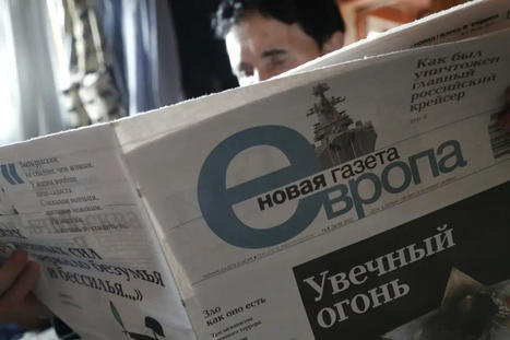 Référence du journalisme russe, “Novaïa Gazeta” se réinvente en exil | DocPresseESJ | Scoop.it