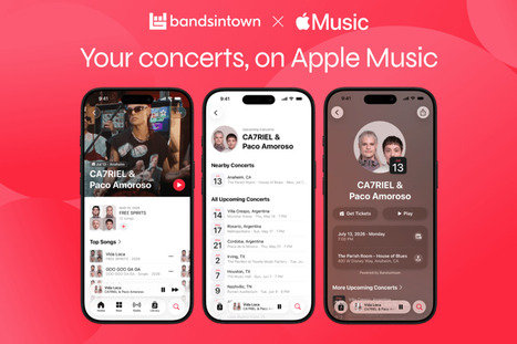 Apple Music Will Now Show Concert Listings Via Bandsintown Integration | Hypebot &bull; new music industry, music marketing & music tech news from across the web | Scoop.it