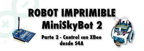 Robot imprimible miniskybot2 programado con S4A - Arduteka | tecno4 | Scoop.it
