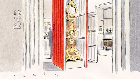 La Biennale des antiquaires vue par le dessinateur François Avril | La Biennale - Paris | Scoop.it