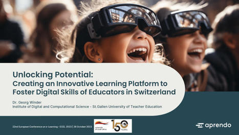 «aprendo» ist Gewinnerin des e-Learning Excellence Awards 2023 – Medien und Informatik im Unterricht | Distance Learning | Scoop.it