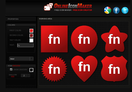 Online Icon Maker = Free Icon Creator | omnia mea mecum fero | Scoop.it