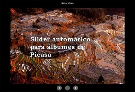 Presentación de imágenes para álbumes Picasa tras su cierre | TIC & Educación | Scoop.it