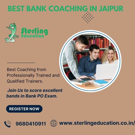 Best Bank Coaching In Jaipur Sterling Education