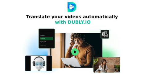 Dubly.io - Translate your videos with Dubly.io | Commercial Software and Apps for Learning | Scoop.it