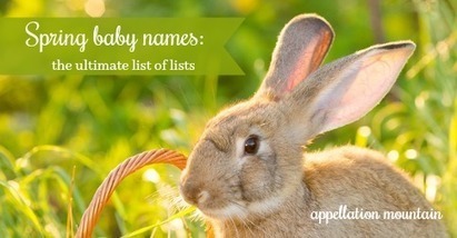 Spring Baby Names: The Ultimate List of Lists | Name News | Scoop.it
