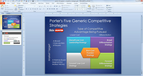 FREE Porter's Five Generic Competitive Strategies PowerPoint Template | Free Business PowerPoint Templates | Scoop.it