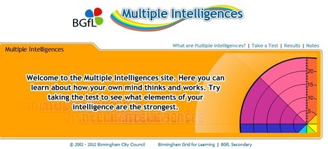 Multiple Intelligences Test | Intelligences Multiples | Scoop.it