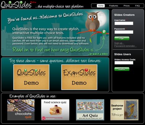 QuizSlides Tests et quizz en ligne. | Time to Learn | Scoop.it
