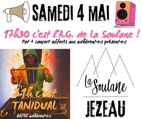 Assemblée Générale et Concert Tanidual le 4 mai à la Soulane | Vallées d'Aure & Louron - Pyrénées | Scoop.it