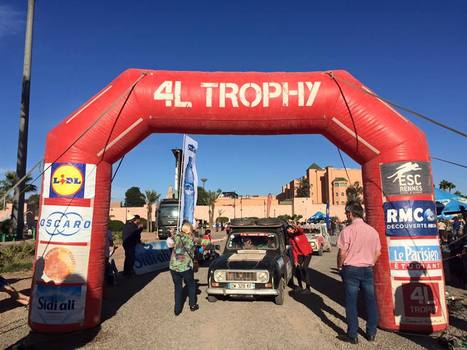 Arrivée du Trophy 2016 | Koter Info LLN - La Gazette du Raid 4L Trophy | Scoop.it