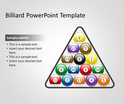 Billiard PowerPoint Template | Free Business PowerPoint Templates | Scoop.it