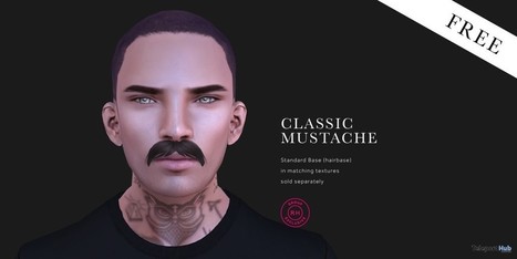 Classic Mustache Group Gift by Raw House | Teleport Hub - Second Life Freebies | Teleport Hub | Scoop.it