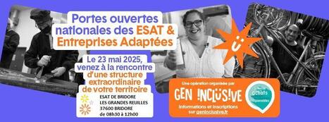 23 mai : portes ouvertes de l'ESAT de Bridoré | Revue de presse économique du Sud Touraine | Scoop.it