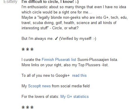 Symbols for Google+ and Facebook | GooglePlus Expertise | Scoop.it
