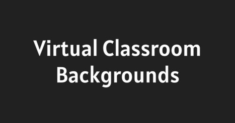 Virtual Classroom - Google Slides - samples from freepik.com and @creativeedtech | iGeneration - 21st Century Education (Pedagogy & Digital Innovation) | Scoop.it
