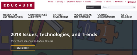 2018 Trends and Technologies: Domain Reports | EDUCAUSE | Learning Futures | Scoop.it