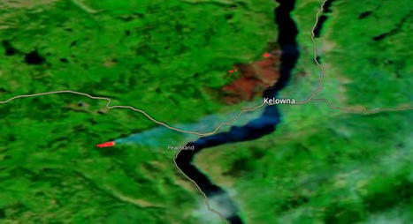B.C. wildfires: Satellite photos reveal damage can be seen from space | Globalnews.ca | Agents of Behemoth | Scoop.it