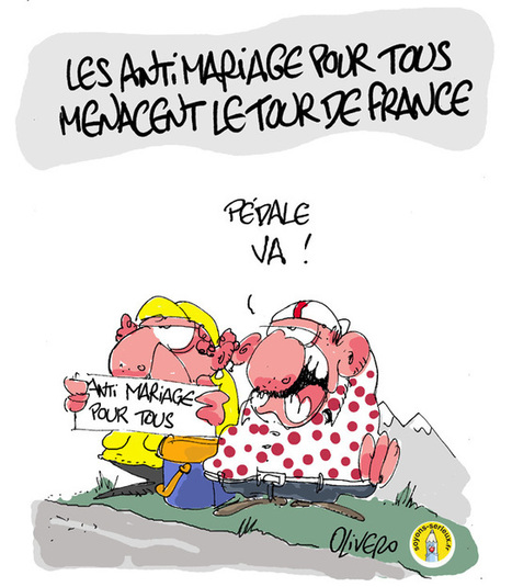 Les anti mariage pour tous menacent le Tour de France | Essentiels et SuperFlus | Scoop.it