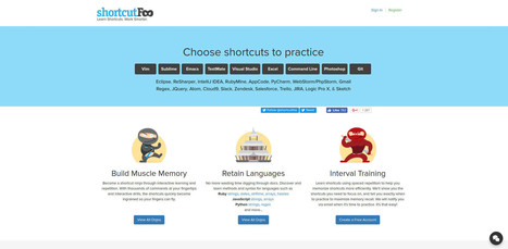 Apprenez à mieux maitriser Photoshop, Sketch et Vim avec Shortcut Foo | Time to Learn | Scoop.it
