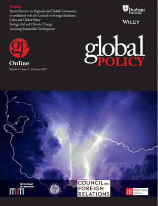 Vol 8, Issue 1, February 2017 | Global Policy Journal | Global Policy, Corruption, Economic Crimes, Fronting, Whistleblowers | Scoop.it