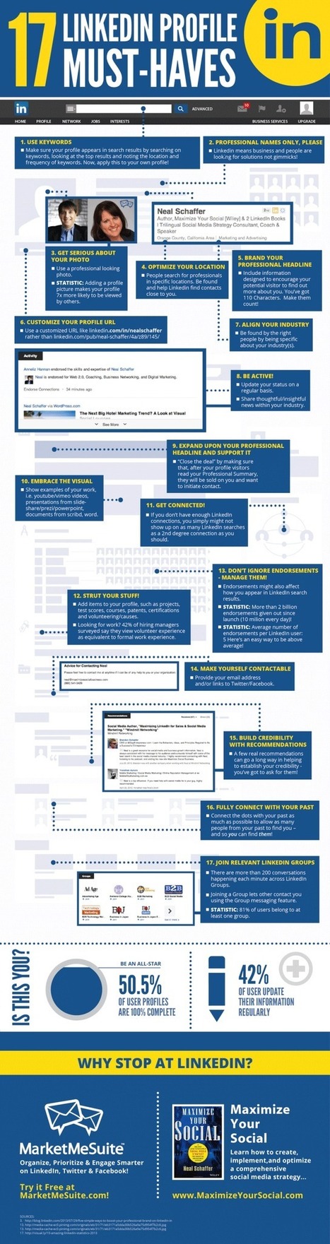 If Your LinkedIn Profile doesn't have these 17 Things You Won't Get that Job - SociallyStacked | Daily Magazine | Scoop.it