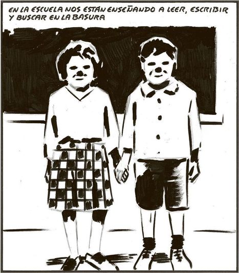 e-learning, conocimiento en red: ¿que nos enseñan en la escuela? ... a buscar en la basura ... El Roto ... Illich ... | Edumorfosis.it | Scoop.it