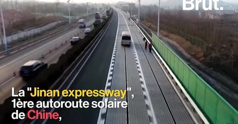 La Chine inaugure sa première autoroute solaire. (VIDÉO) | rev3 - la 3ème révolution industrielle en Hauts-de-France | Scoop.it
