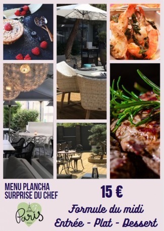 Menu "Plancha Surprise du Chef" au restaurant Little Paris de l'Holiday Inn Roissy | Office de Tourisme Grand Roissy | Scoop.it