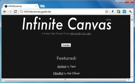 Infinite Canvas: Prezi Like Web Based Canvas For Creating Presentations | Create, Innovate & Evaluate in Higher Education | Scoop.it