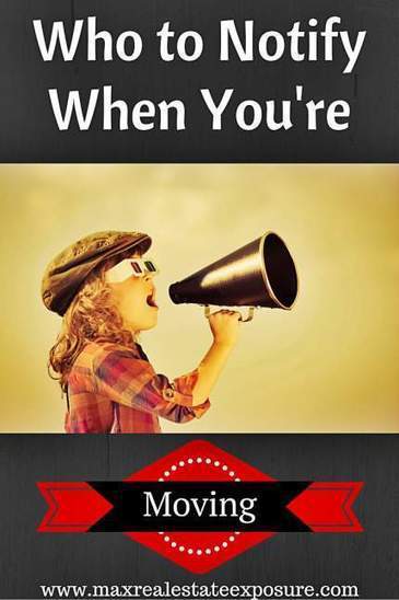 Who Do I Let Know I'm Moving? | Real Estate Articles Worth Reading | Scoop.it