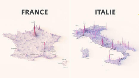 25 cartes qui illustrent la densité de population des pays de manière très visuelle | Nouveaux paradigmes | Scoop.it