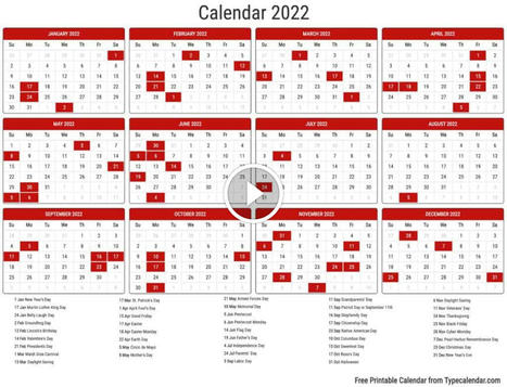 Free Printable January 2022 Calendars | Printab...