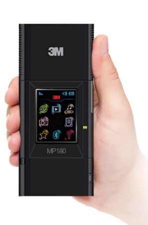On-The-Fly Portable Presentation Projector: The 3M Pocket Projector MP180 | Presentation Tools | Scoop.it