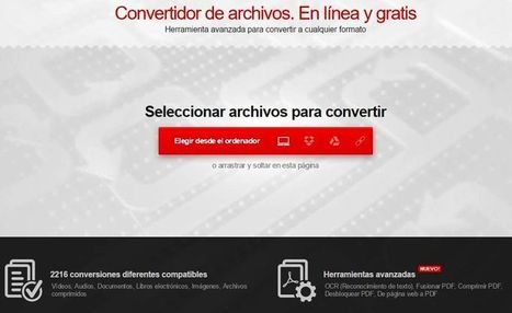 Convertio: convierte todo tipo de archivos en la web | TIC & Educación | Scoop.it