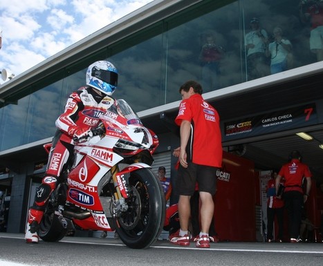 Checa Crash Update – Overnight stay as a precautionary measure | Ductalk: What's Up In The World Of Ducati | Scoop.it