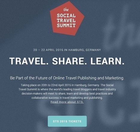 "Social Travel Summit", le rendez-vous du marketing en ligne et des médias sociaux | ALBERTO CORRERA - QUADRI E DIRIGENTI TURISMO IN ITALIA | Scoop.it