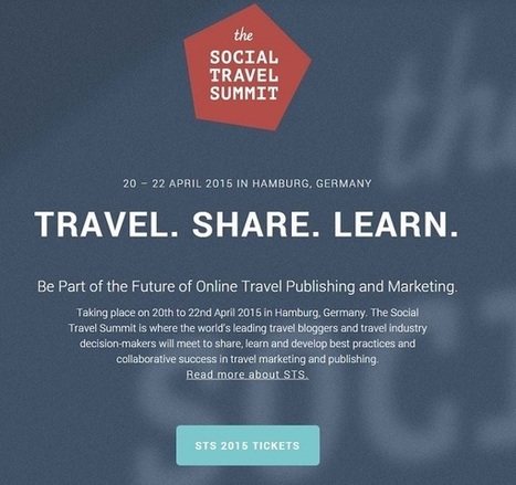 "Social Travel Summit", le rendez-vous du marketing en ligne et des m&eacute;dias sociaux | ALBERTO CORRERA - QUADRI E DIRIGENTI TURISMO IN ITALIA | Scoop.it