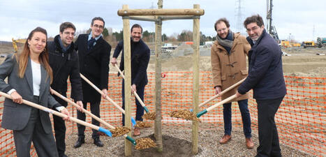 Oudalle. Pr&egrave;s du pont de Normandie, une nouvelle grande plateforme logistique en cours de construction va &ecirc;tre destin&eacute;e &agrave; du stock de produits pharmaceutiques | Veille territoriale AURH | Scoop.it