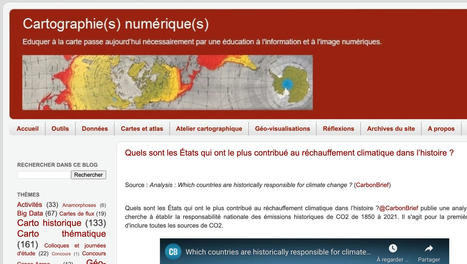 Un blog de référence sur la cartographie à l'heure du numérique. | gpmt | Scoop.it