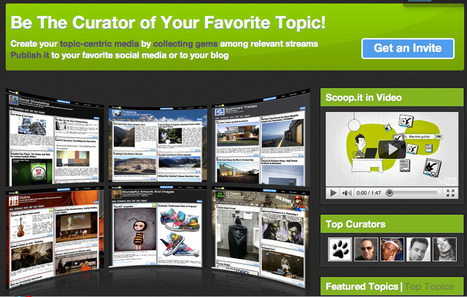 Scoopit: Herramienta de Gestión y curación de contenidos y Desarrollo (EPAs/PLEs) | E-Learning-Inclusivo (Mashup) | Scoop.it