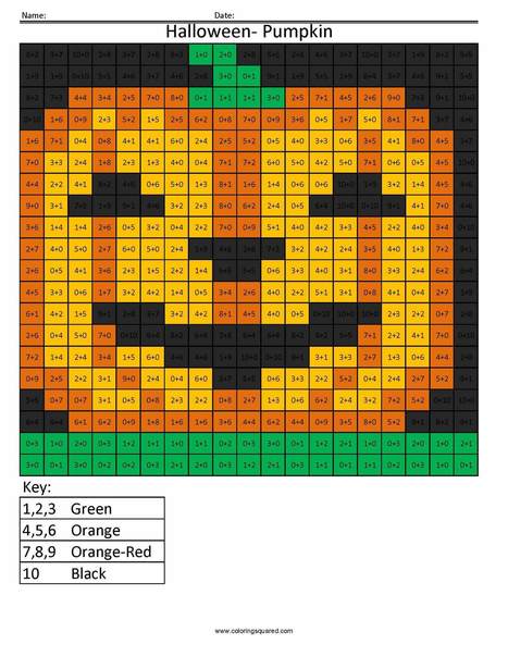 Halloween Pumpkin- Holiday Addition - Coloring Squared | Coloring Squared | Scoop.it