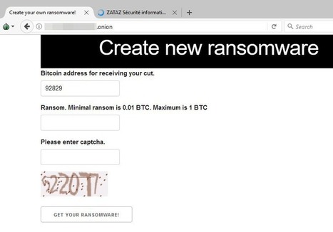 Create new ransomware : créer son ransomware en 2 clics de souris | Cybersécurité - Innovations digitales et numériques | Scoop.it