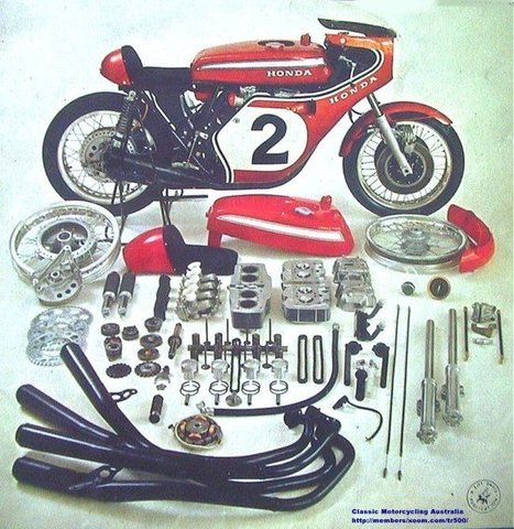 Honda CR750 replica - Grease n Gasoline | Cars | Motorcycles | Gadgets | Scoop.it