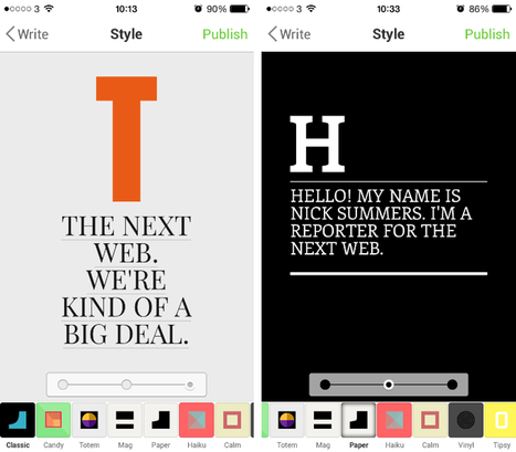 Notegraphy is an Instagram-style app for creating short notes with beautiful typography | Creative_me | Scoop.it