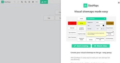 Gloomaps : un outil en ligne simple et gratuit pour créer vos arborescences de sites | Time to Learn | Scoop.it